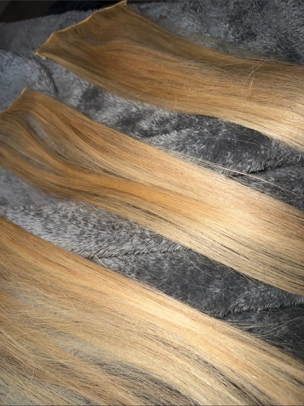 Blonde Straight Clip-In Hair Extension - Natural Blonde